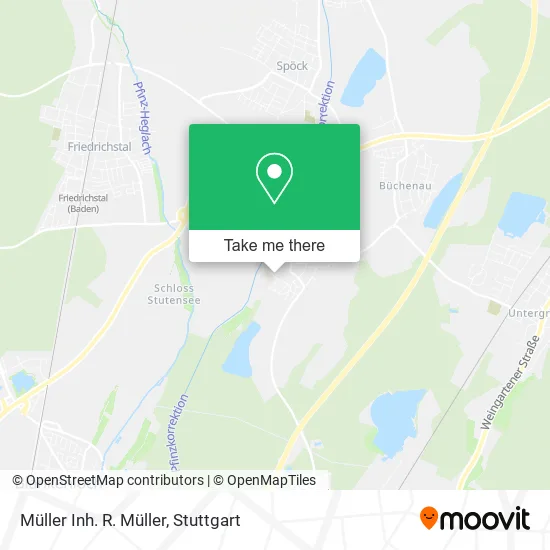 Müller Inh. R. Müller map