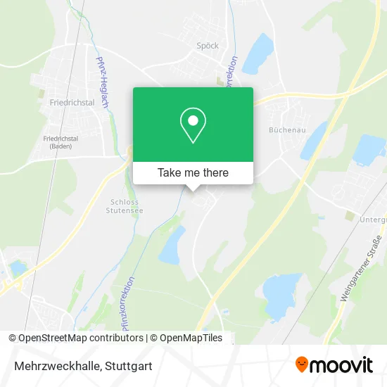 Карта Mehrzweckhalle