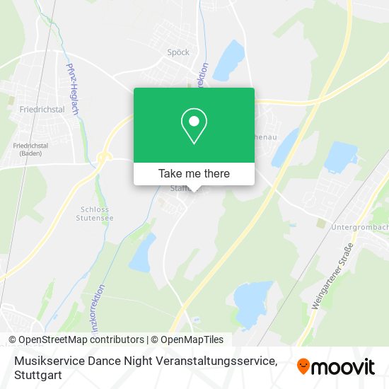 Musikservice Dance Night Veranstaltungsservice map
