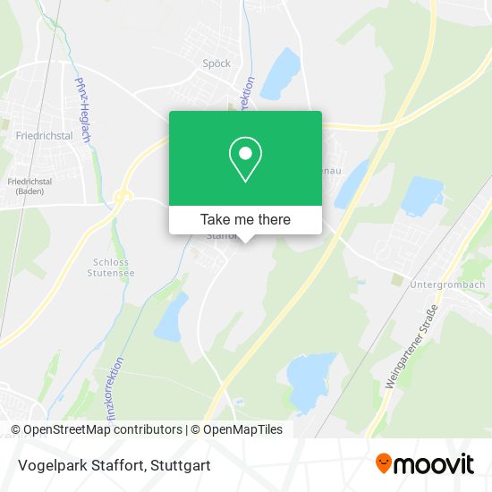 Карта Vogelpark Staffort