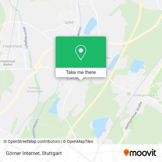 Карта Görner Internet