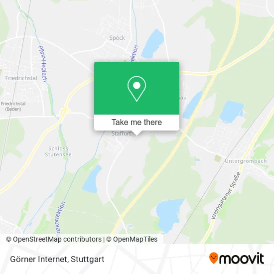 Карта Görner Internet