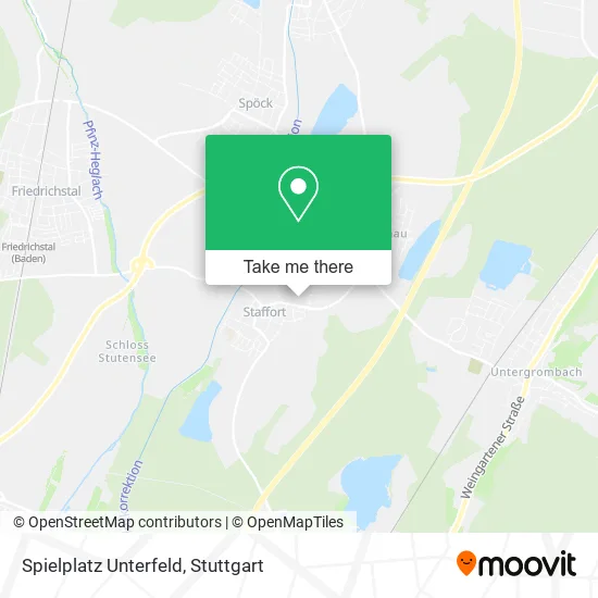 Карта Spielplatz Unterfeld
