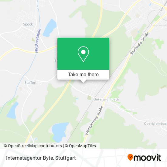 Internetagentur Byte map