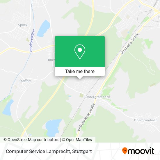 Карта Computer Service Lamprecht