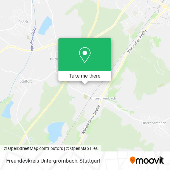 Карта Freundeskreis Untergrombach