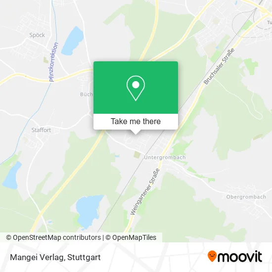 Карта Mangei Verlag