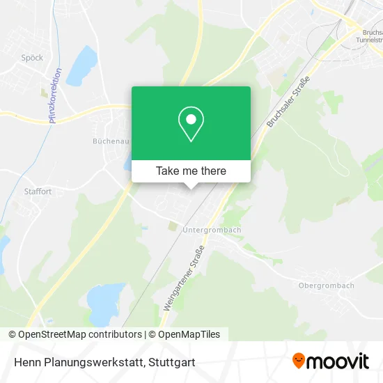 Карта Henn Planungswerkstatt