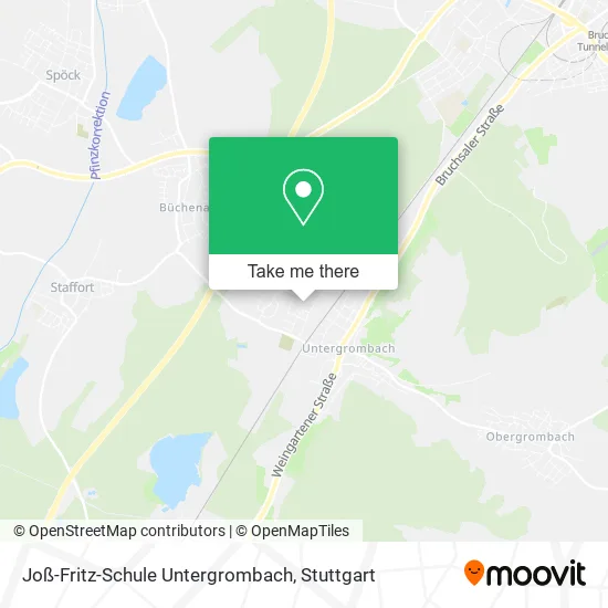 Карта Joß-Fritz-Schule Untergrombach