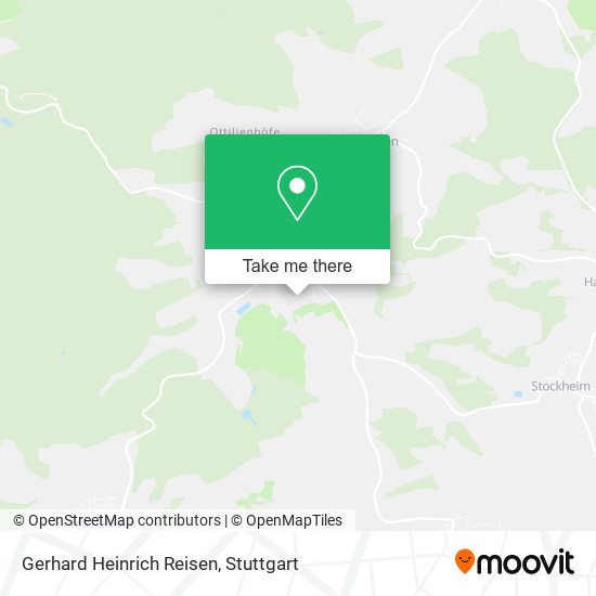 Gerhard Heinrich Reisen map