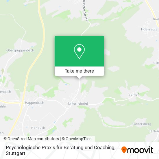 Psychologische Praxis für Beratung und Coaching map