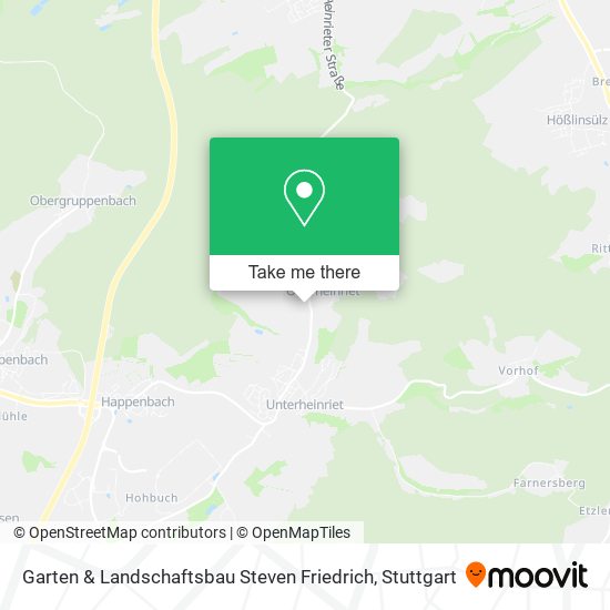 Garten & Landschaftsbau Steven Friedrich map