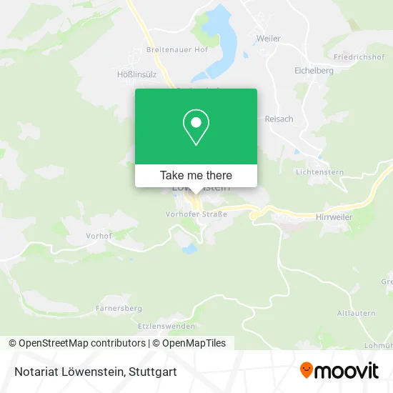 Карта Notariat Löwenstein
