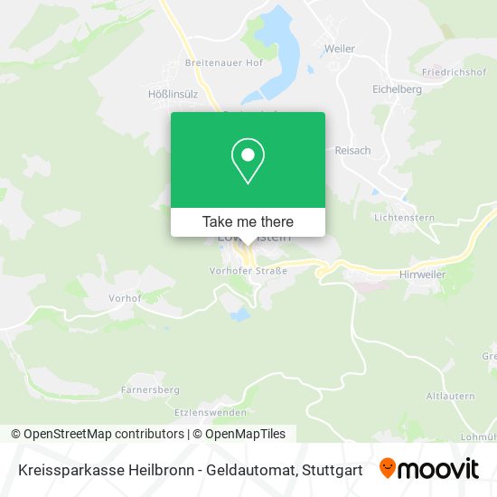 Карта Kreissparkasse Heilbronn - Geldautomat