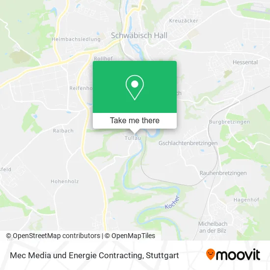 Карта Mec Media und Energie Contracting