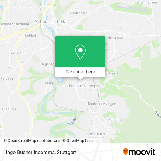 Ingo Bücher Incomma map