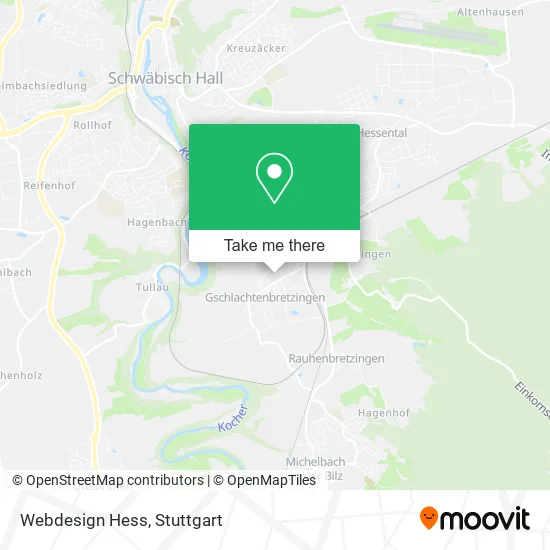 Webdesign Hess map
