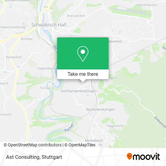 Ast Consulting map