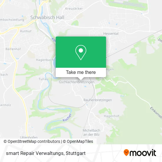 smart Repair Verwaltungs map