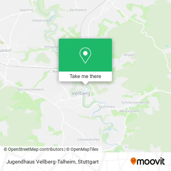 Карта Jugendhaus Vellberg-Talheim