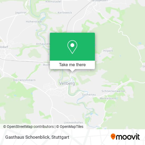 Gasthaus Schoenblick map