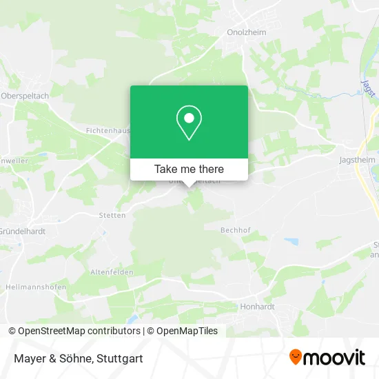 Карта Mayer & Söhne