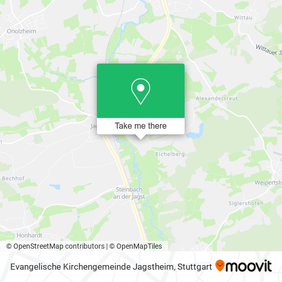 Evangelische Kirchengemeinde Jagstheim map