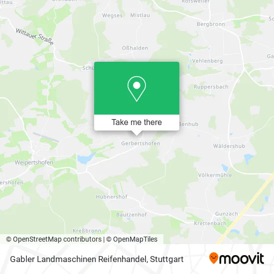 Карта Gabler Landmaschinen Reifenhandel