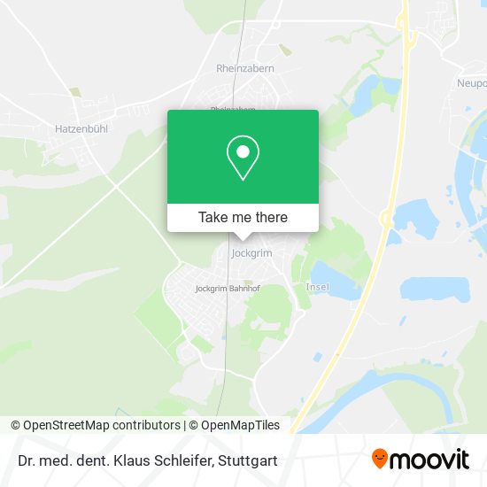 Dr. med. dent. Klaus Schleifer map
