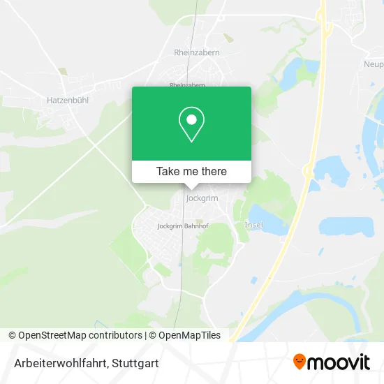 Карта Arbeiterwohlfahrt