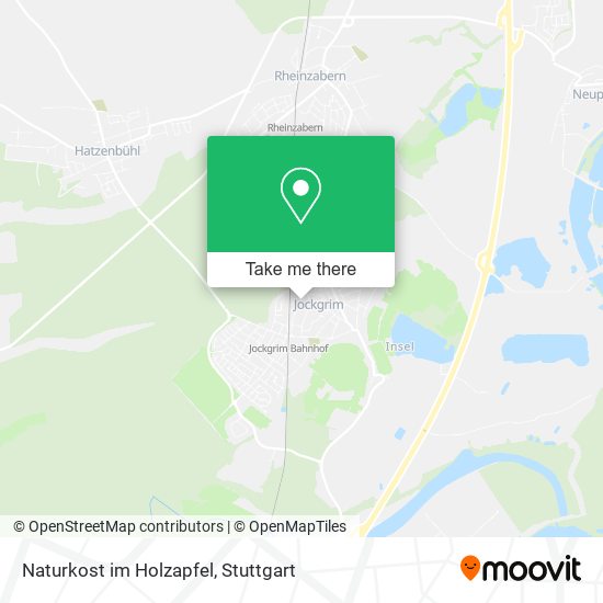 Карта Naturkost im Holzapfel