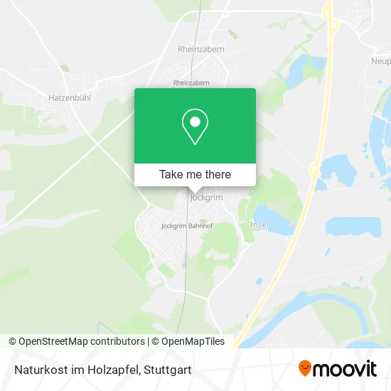 Карта Naturkost im Holzapfel