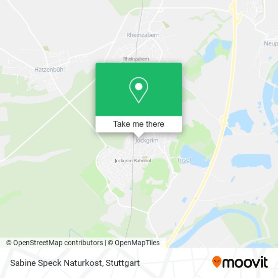 Sabine Speck Naturkost map