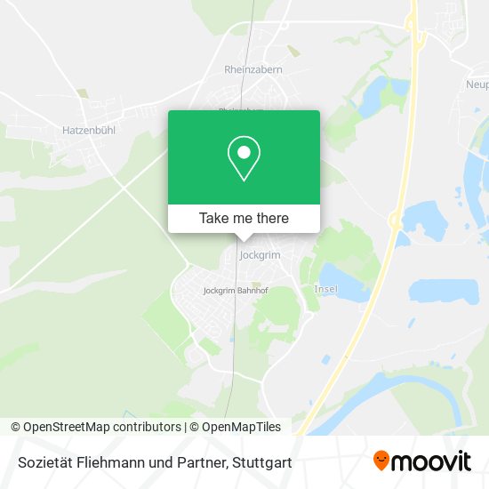 Карта Sozietät Fliehmann und Partner