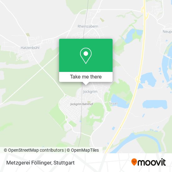 Metzgerei Föllinger map