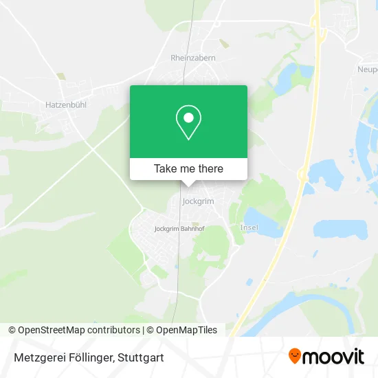 Карта Metzgerei Föllinger