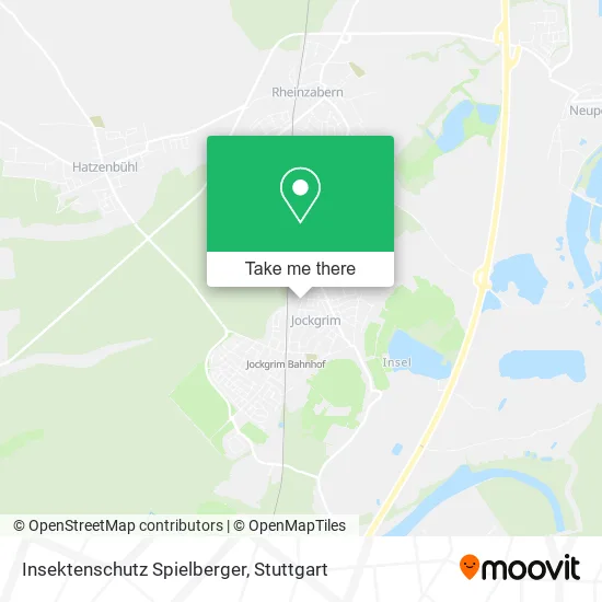 Карта Insektenschutz Spielberger