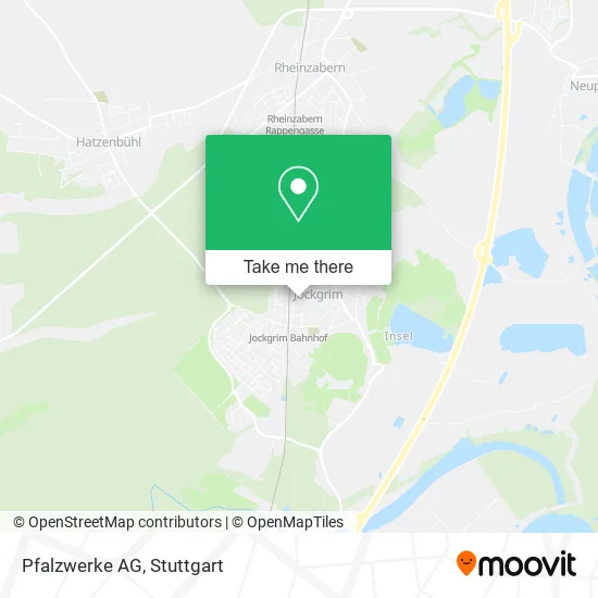 Карта Pfalzwerke AG