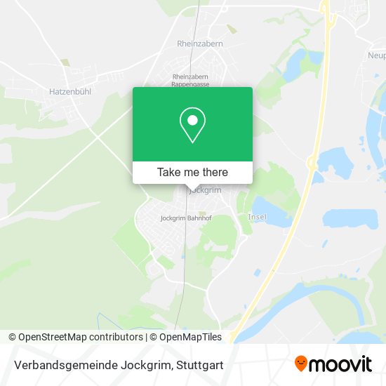 Verbandsgemeinde Jockgrim map