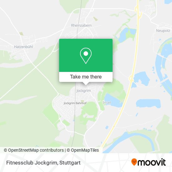 Fitnessclub Jockgrim map