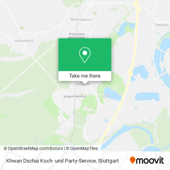 Карта Khwan Dschai Koch- und Party-Service