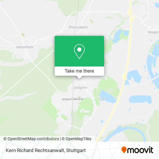 Kern Richard Rechtsanwalt map