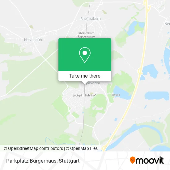 Карта Parkplatz Bürgerhaus