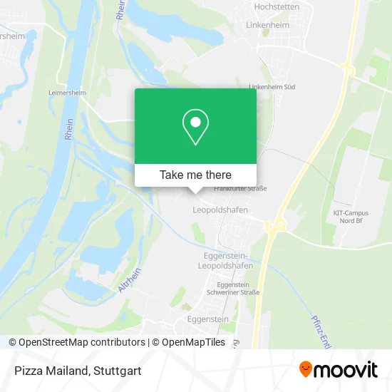 Карта Pizza Mailand