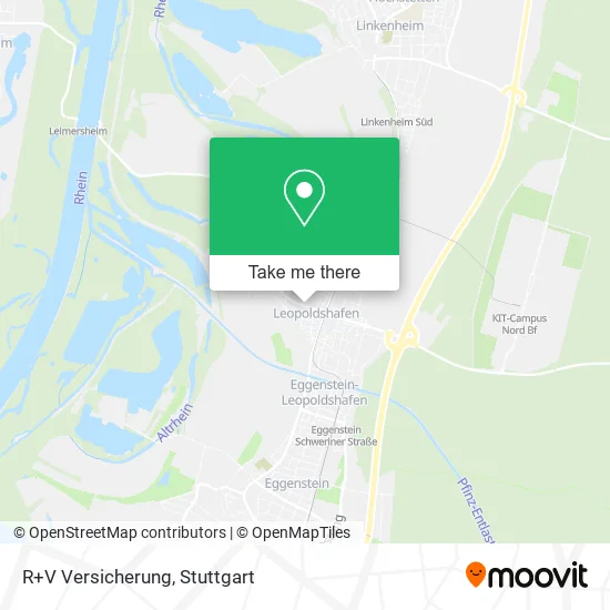 R+V Versicherung map