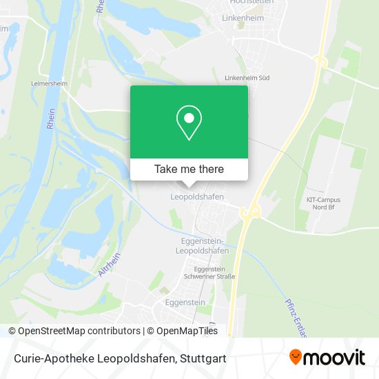 Curie-Apotheke Leopoldshafen map