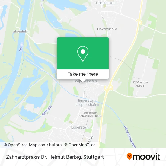 Карта Zahnarztpraxis Dr. Helmut Berbig