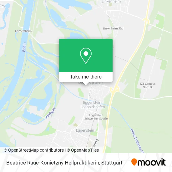 Карта Beatrice Raue-Konietzny Heilpraktikerin