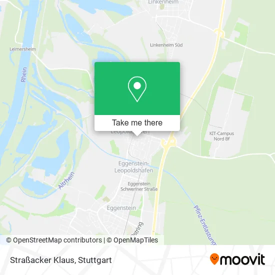 Straßacker Klaus map