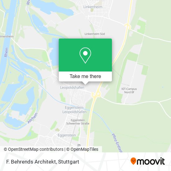 F. Behrends Architekt map
